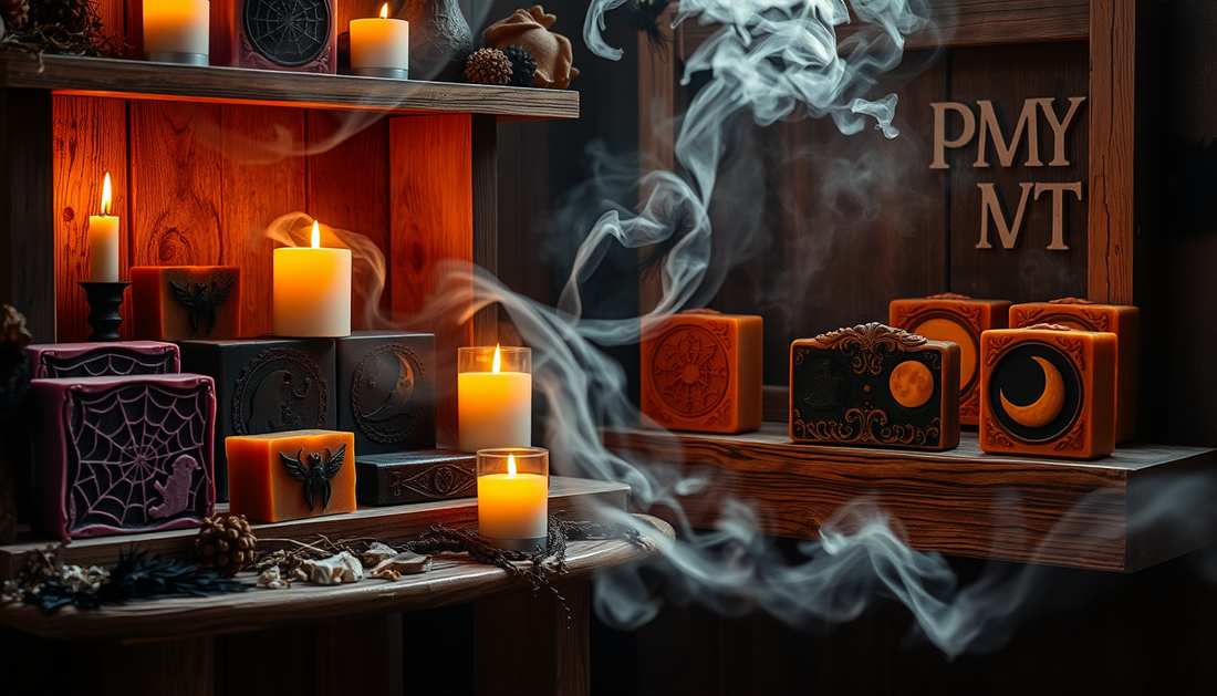 Transform Your Halloween with Spark Aura's Spooktacular Cold Process Soap Designs