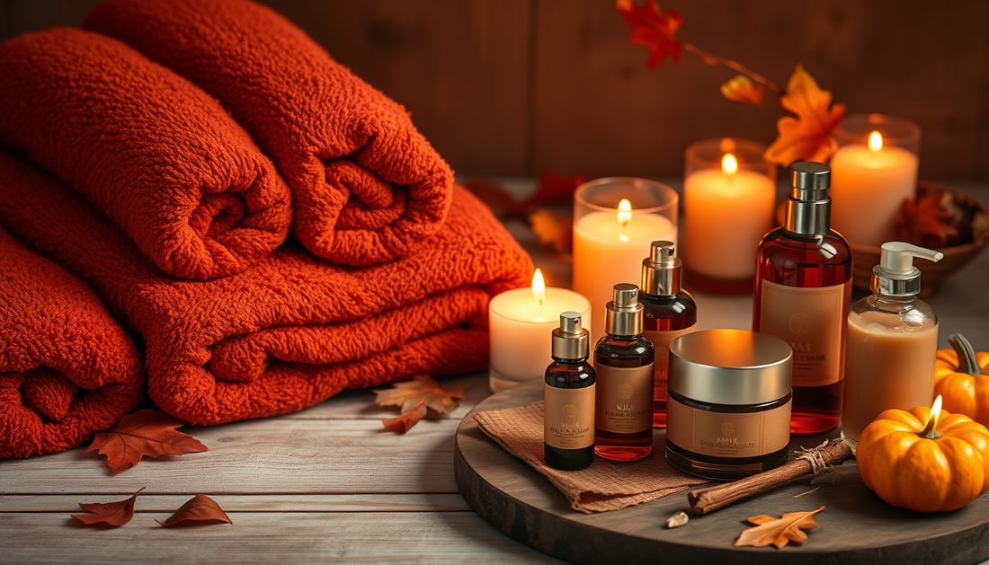 Create the Perfect Fall-Themed Bath and Body Gift Basket with Spark Aura