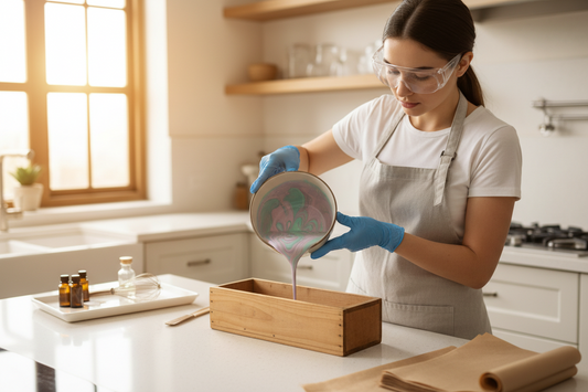 Master Advanced Cold Process Soap Techniques: Layering, Swirling, and Texturing