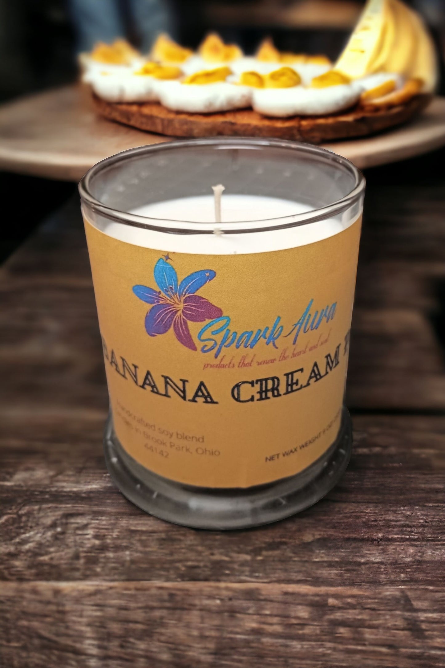 Banana Cream Pie Candle 9oz