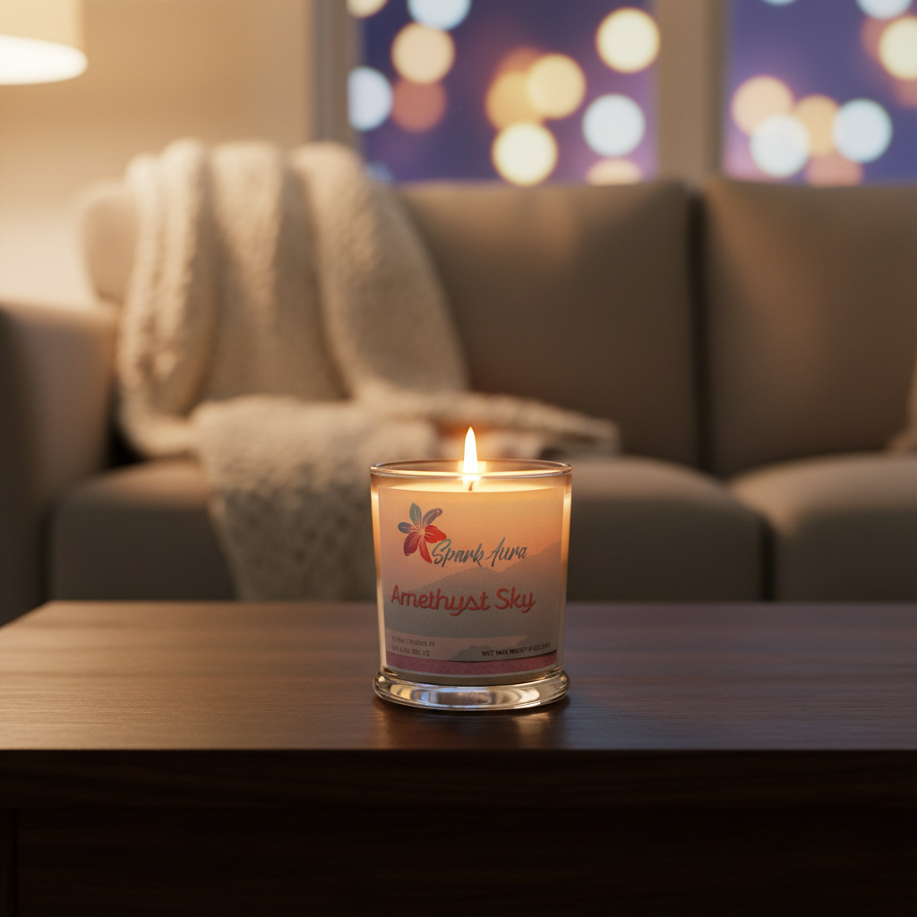 Amethyst Sky 9 0z Candle