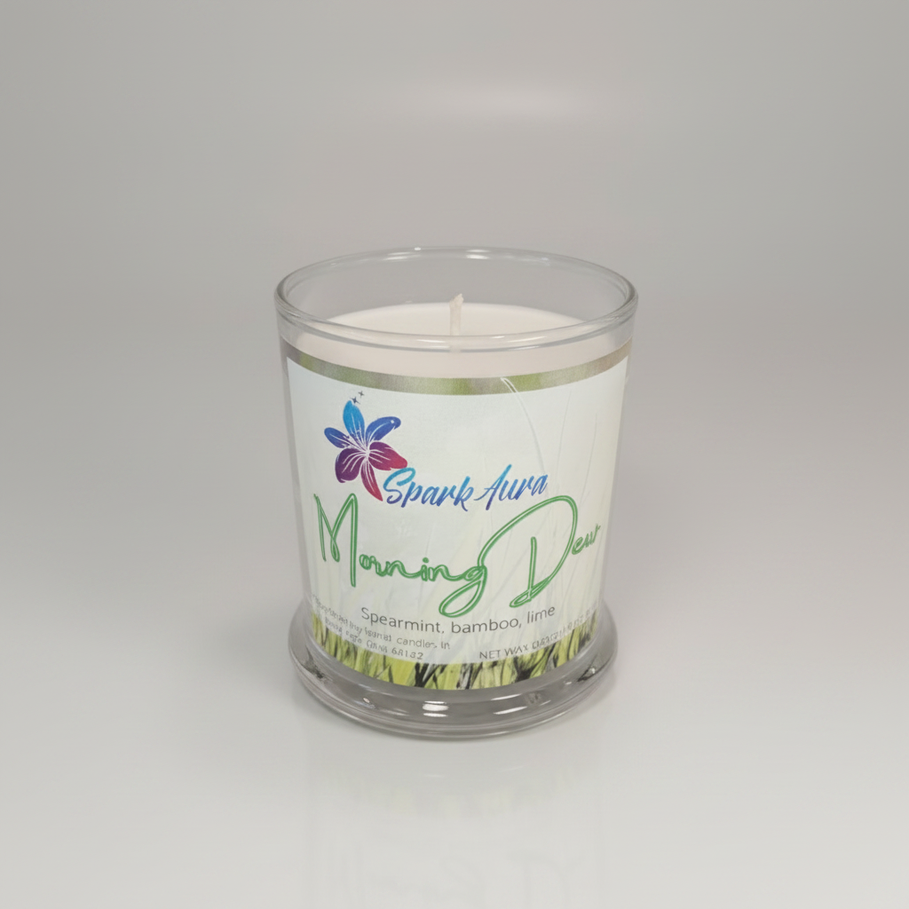 Morning Dew-Australian Bamboo Grass scented Candle.
