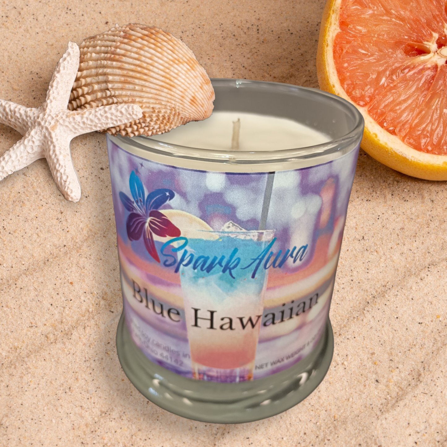 Blue Hawaiian Candle