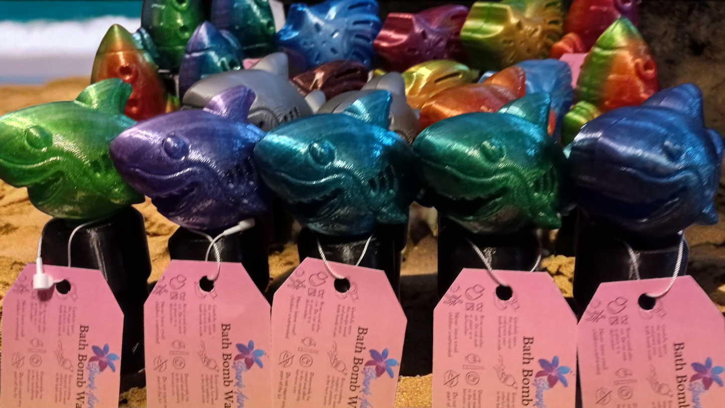 Bath Bomb magic paint brush and assorted bath bombs