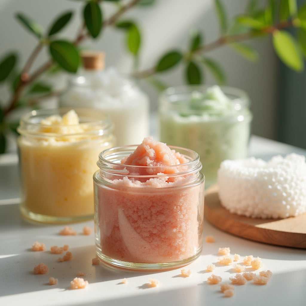 Shea Sugar scrub 8 oz Emulsified Spark Aura Emulsified Sugar Scrubs 8oz Sugar scrub 14