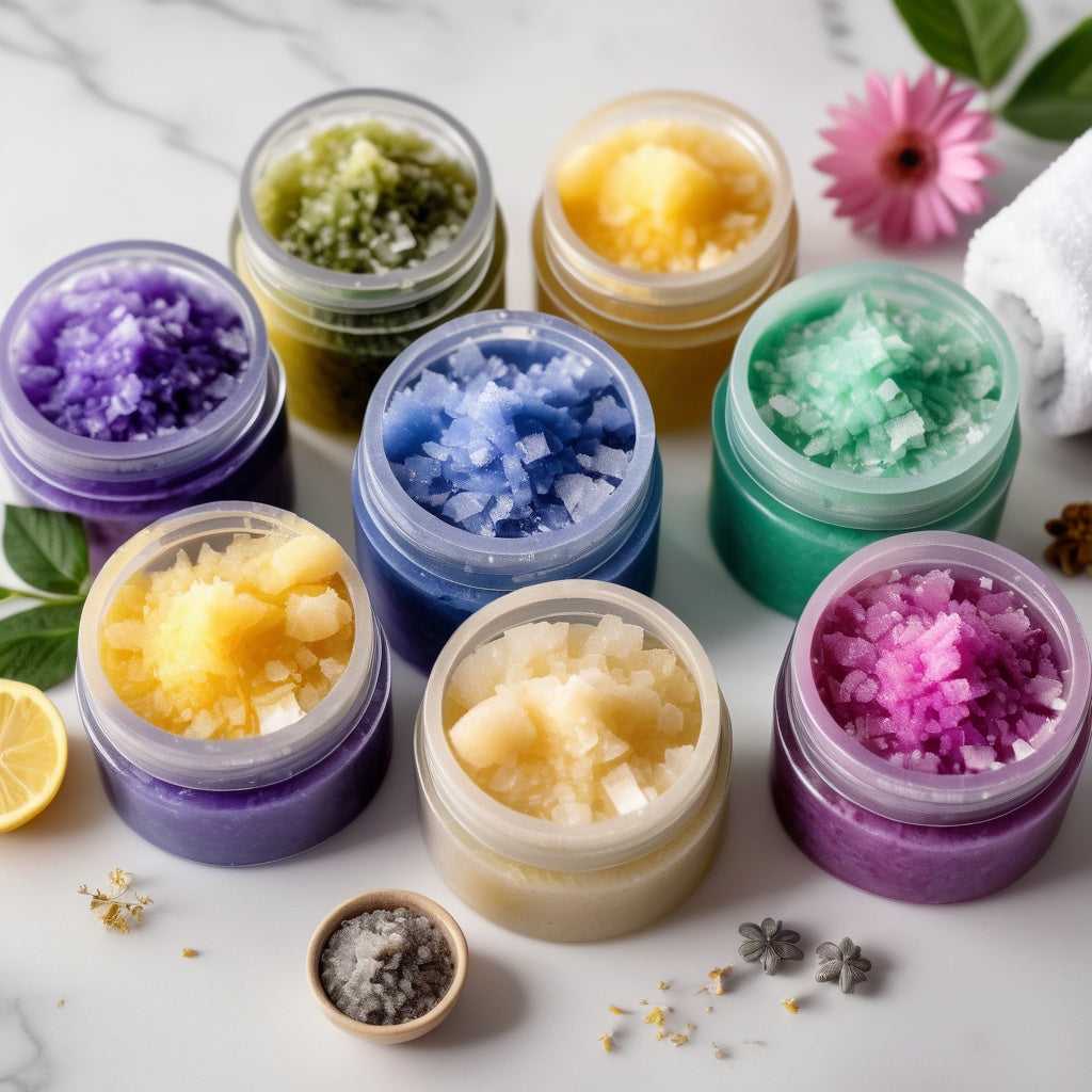 Shea Sugar scrub 8 oz Emulsified Spark Aura Emulsified Sugar Scrubs 8oz Sugar scrub 14