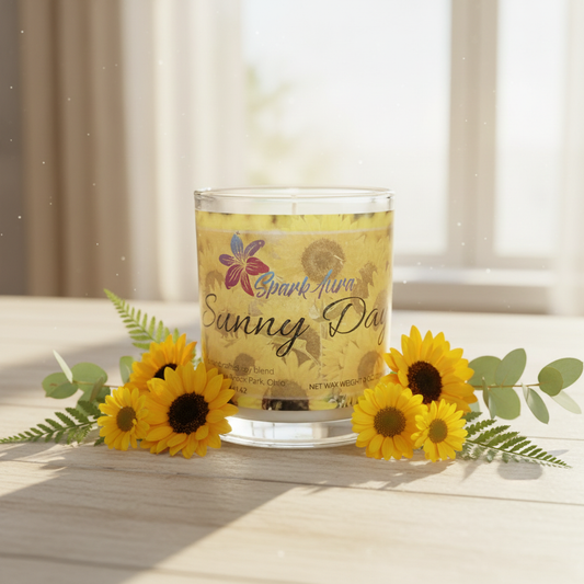 Sunny Day Candle Lifestyle