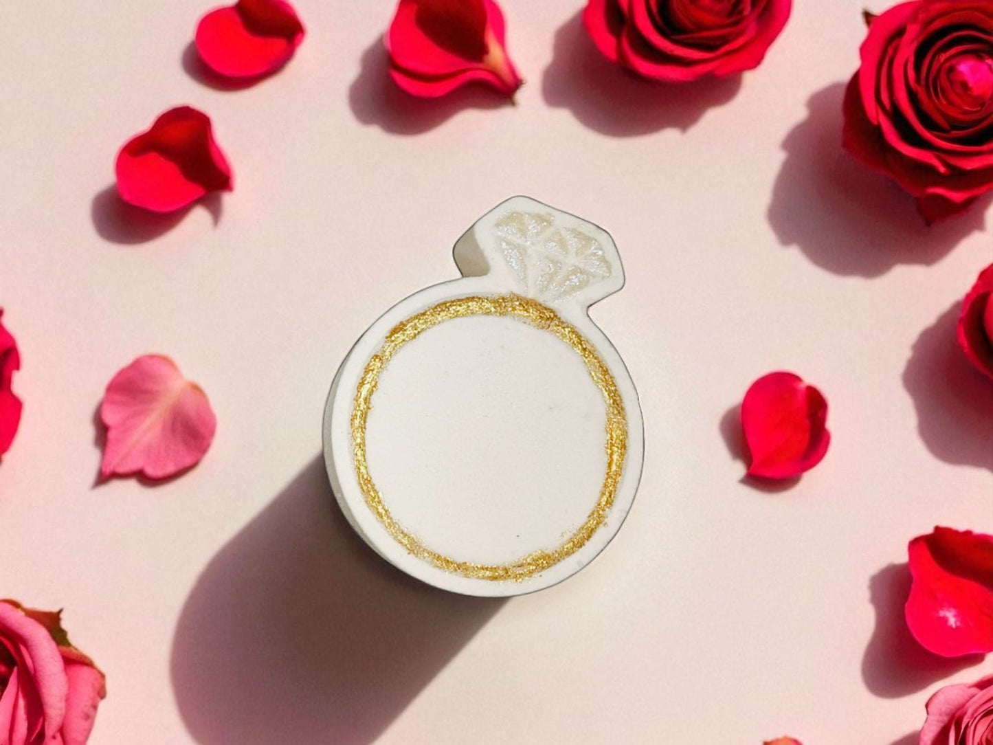 Wedding Ring Bath Bomb 4oz Bridal Part gift.